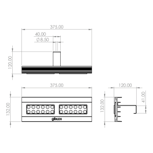 DIMENSIONES FACTOR LED 100 S